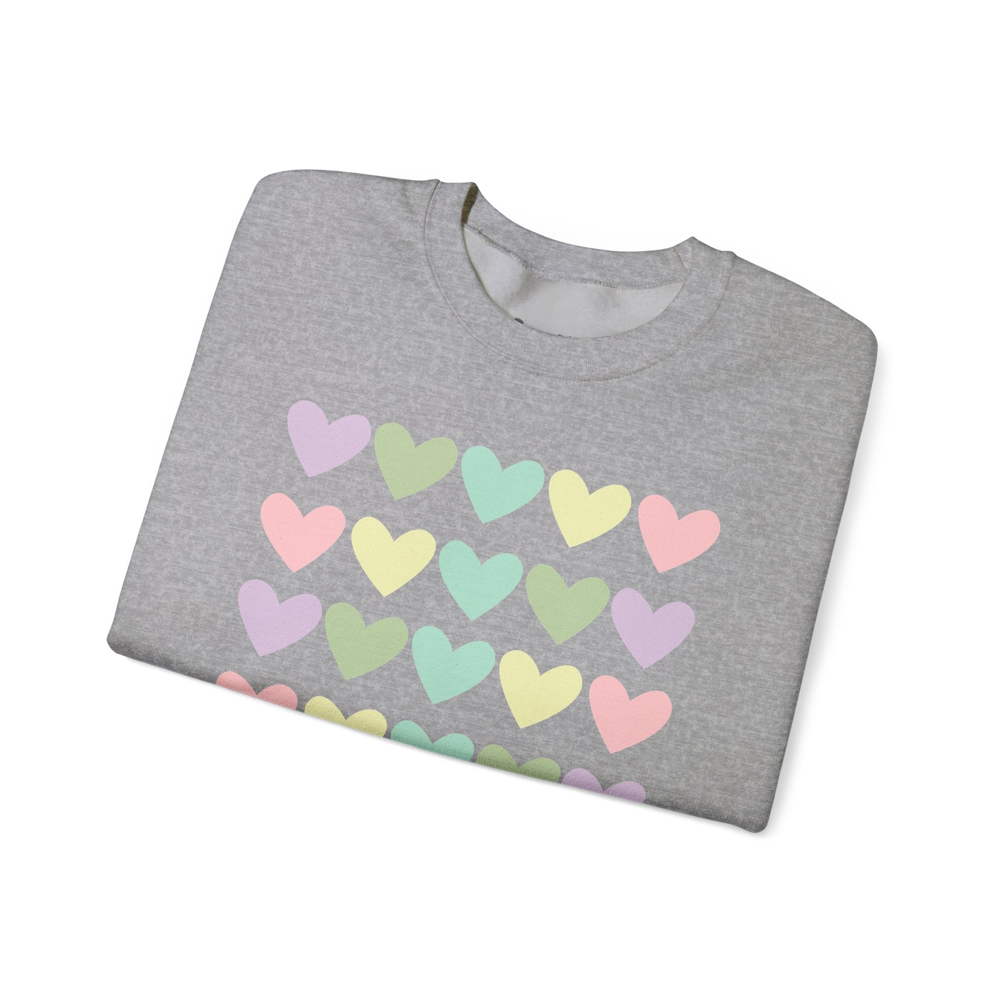 Pastel Hearts Sweatshirt