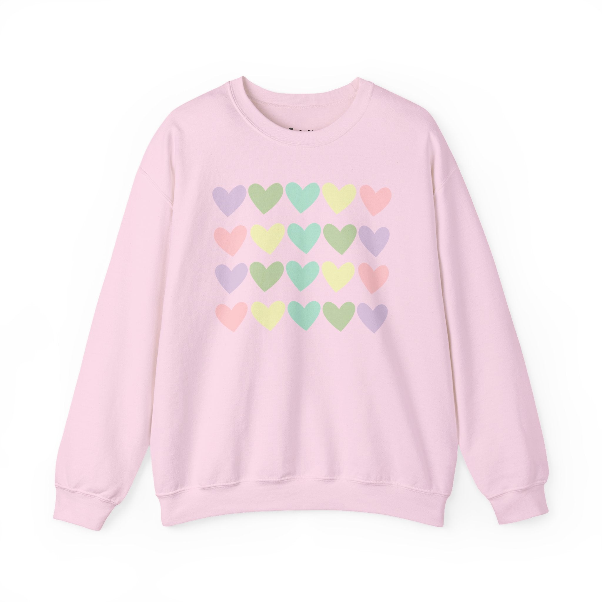 Pastel Hearts Sweatshirt