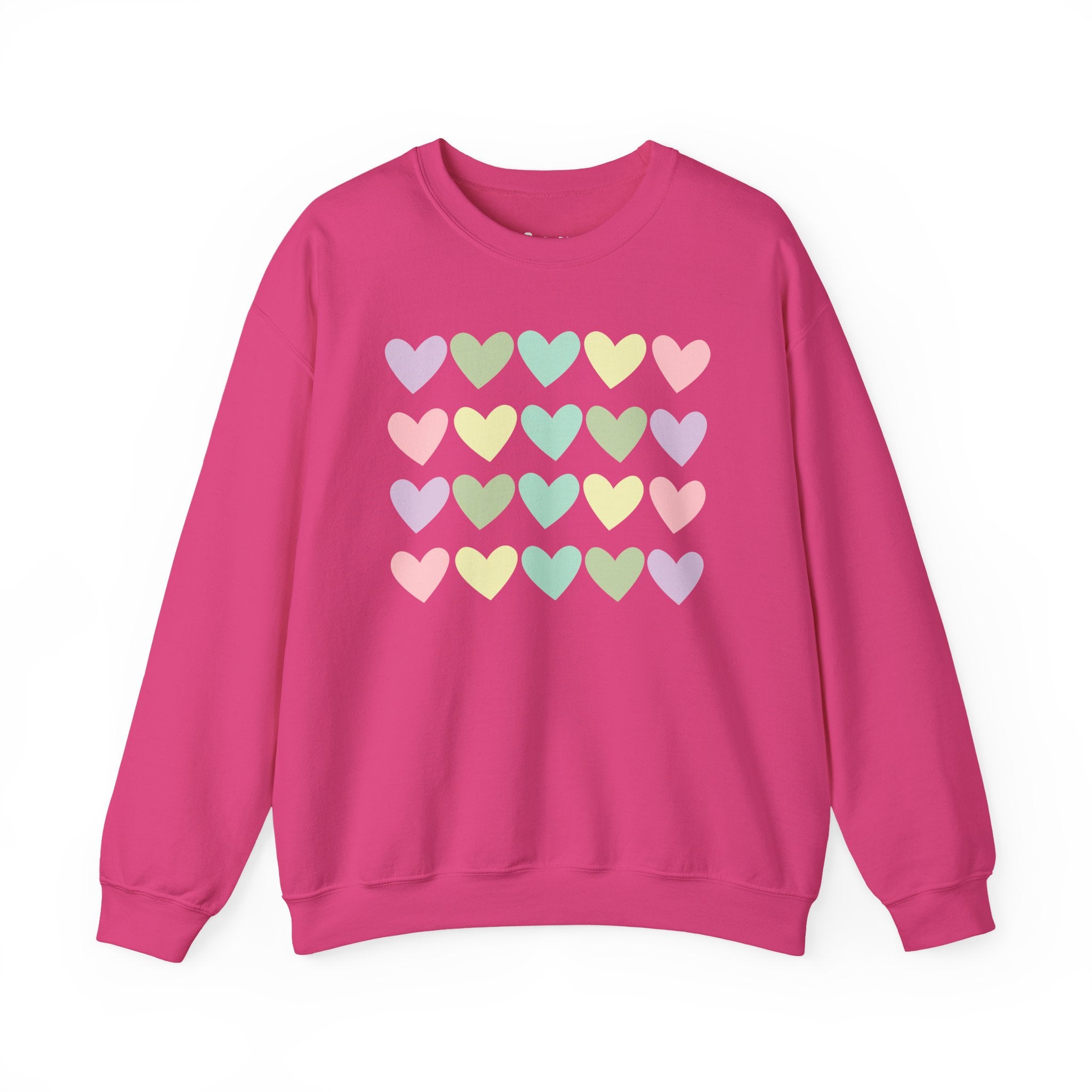Pastel Hearts Sweatshirt