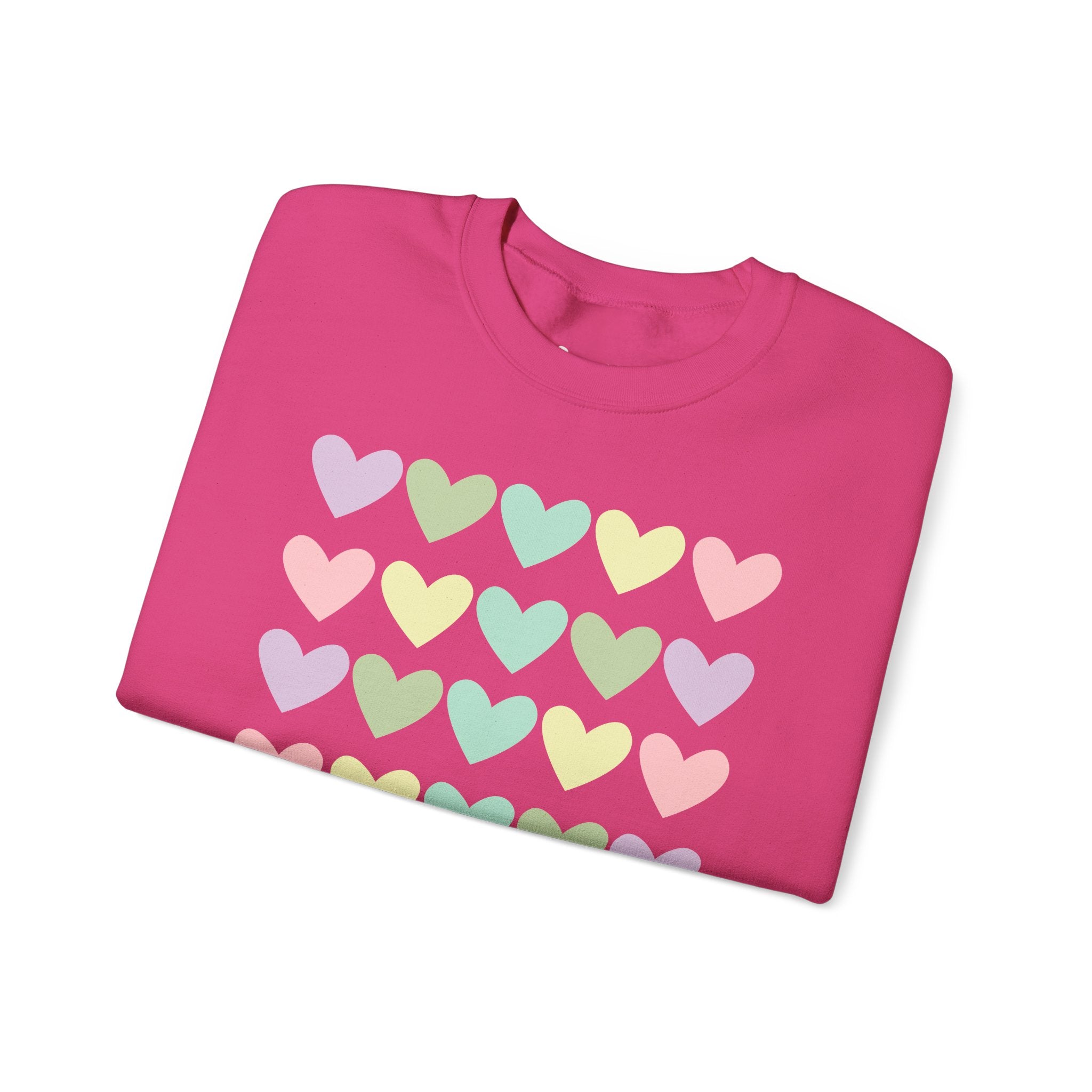 Pastel Hearts Sweatshirt