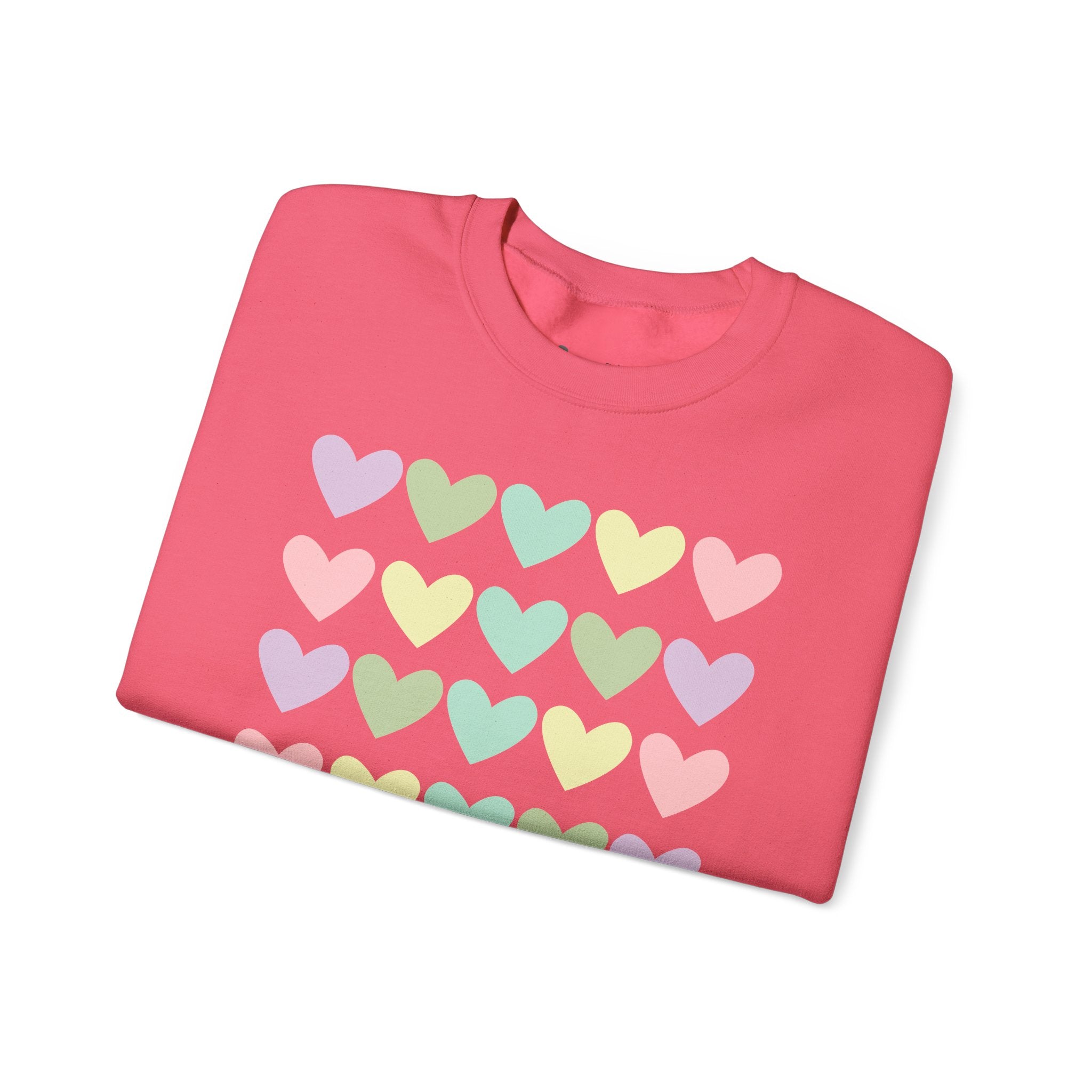 Pastel Hearts Sweatshirt