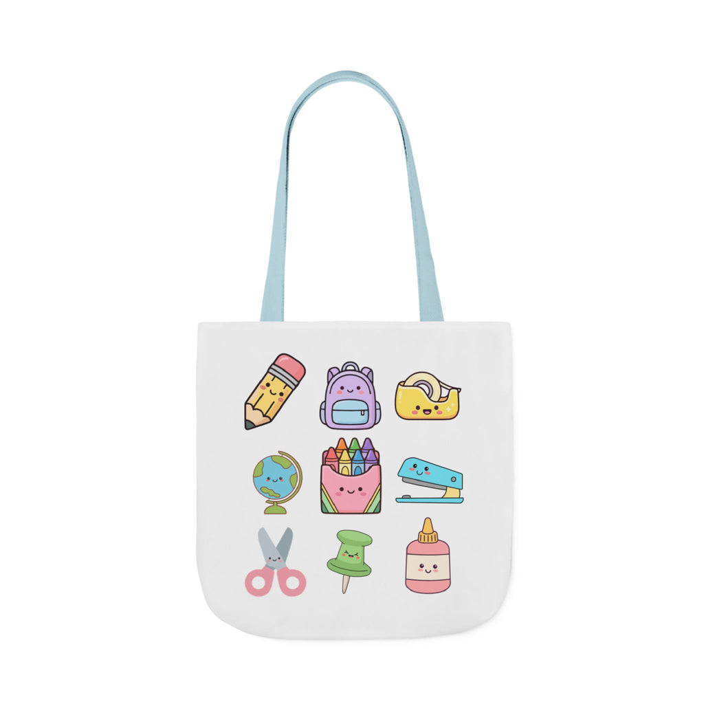 Teaching Makes Me Happy Canvas Tote
