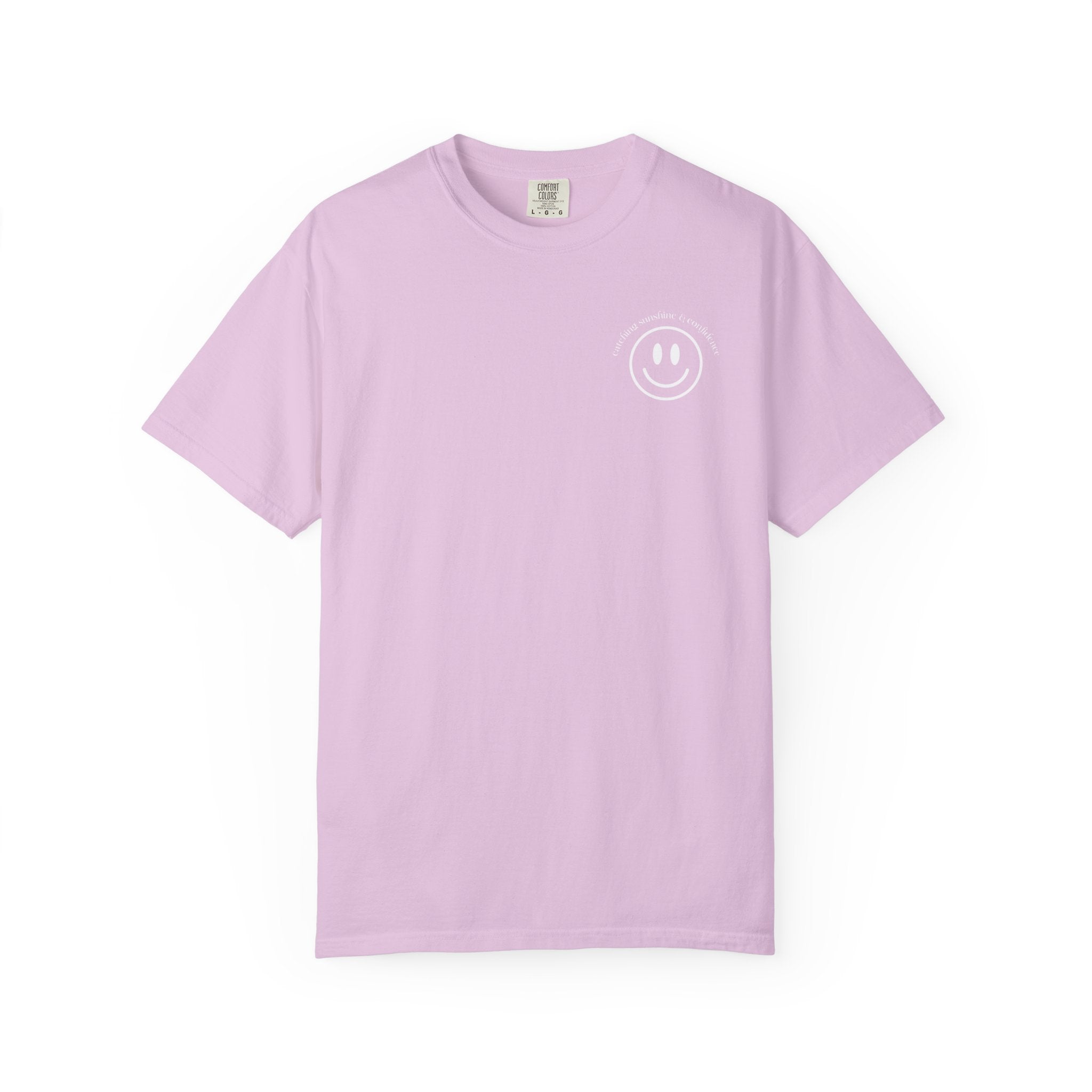Catching Sunshine & Confidence Purple or Black Graphic Tee