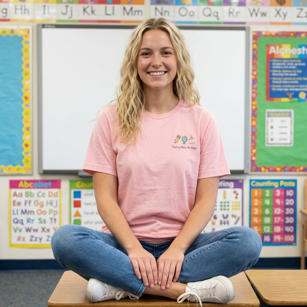 Teaching Makes Me Happy Tee