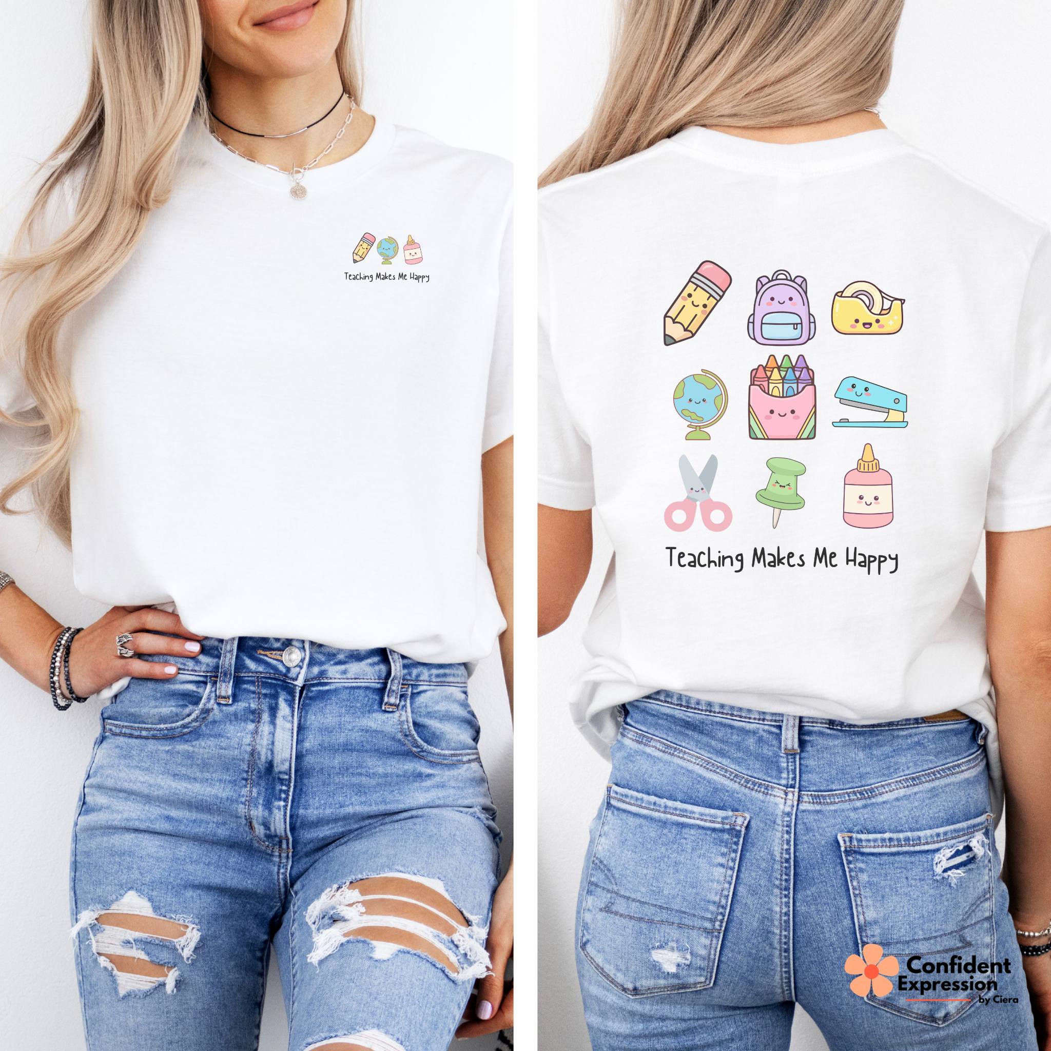 Teaching Makes Me Happy Tee