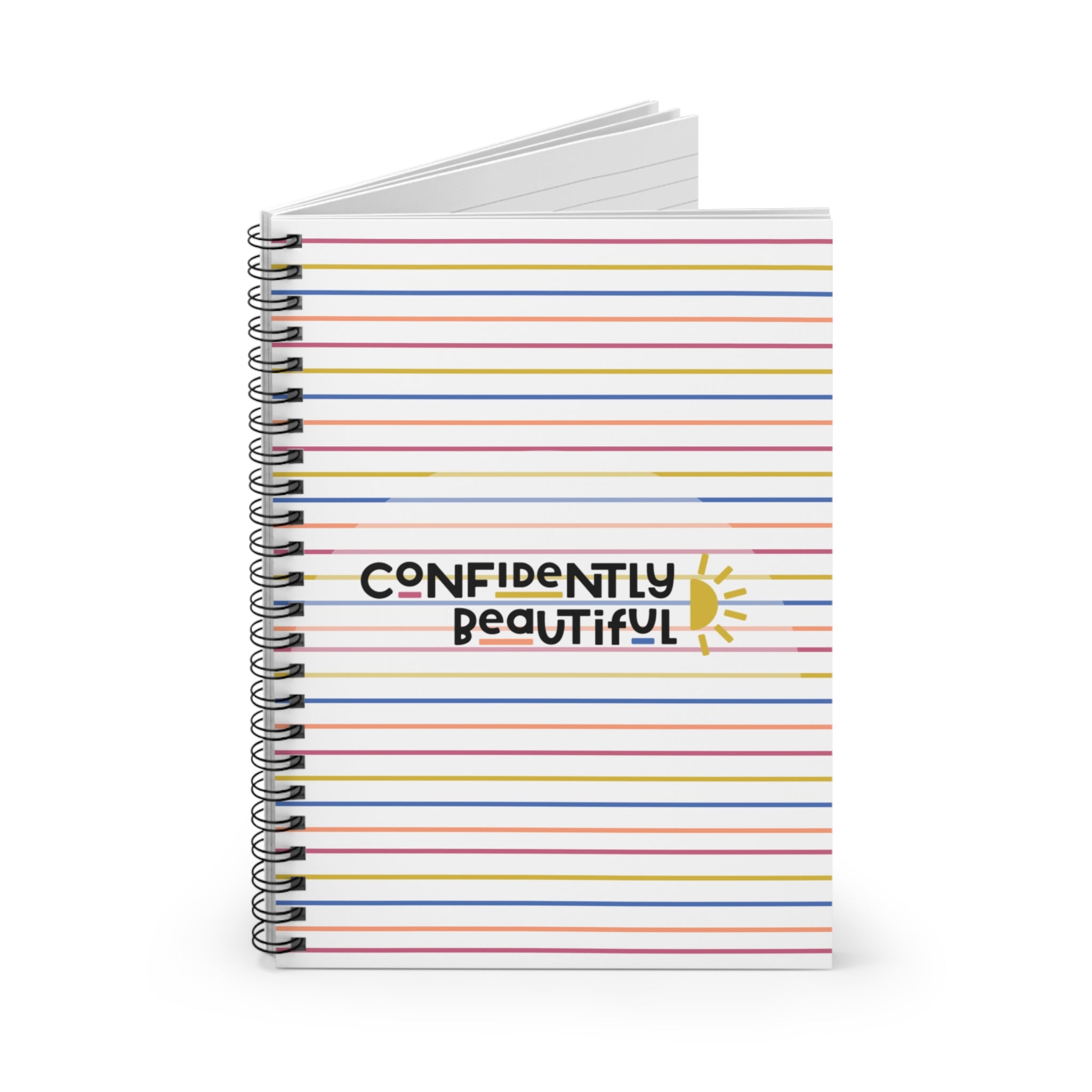 Confidently Beautiful Spiral Notebook