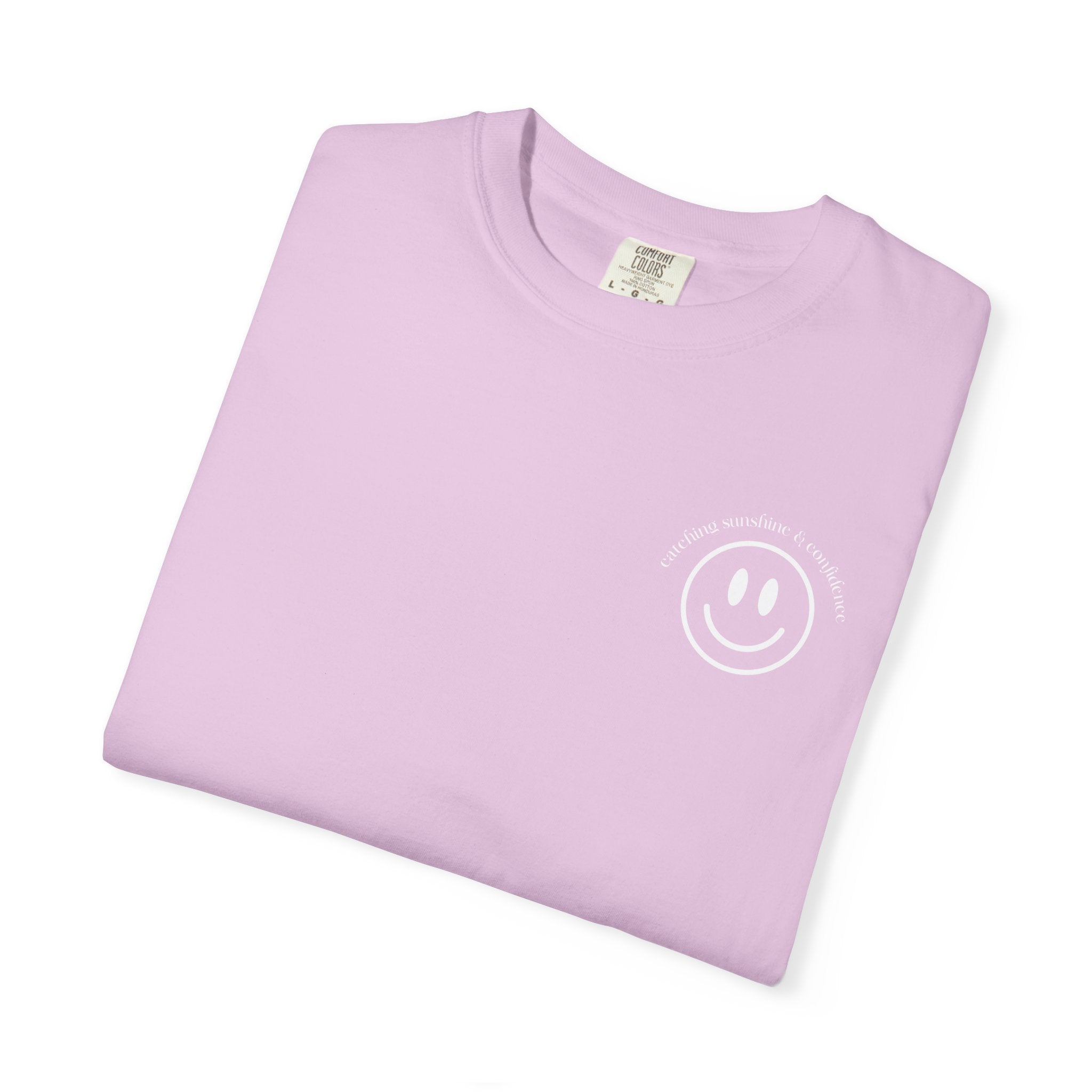 Catching Sunshine & Confidence Purple or Black Graphic Tee