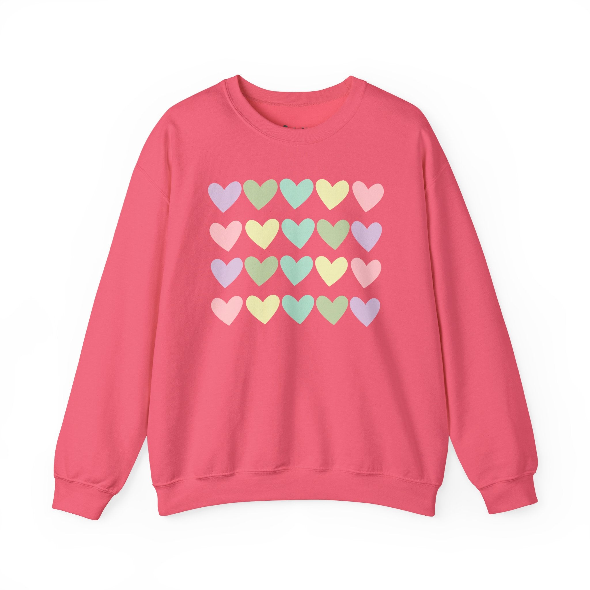 Pastel Hearts Sweatshirt