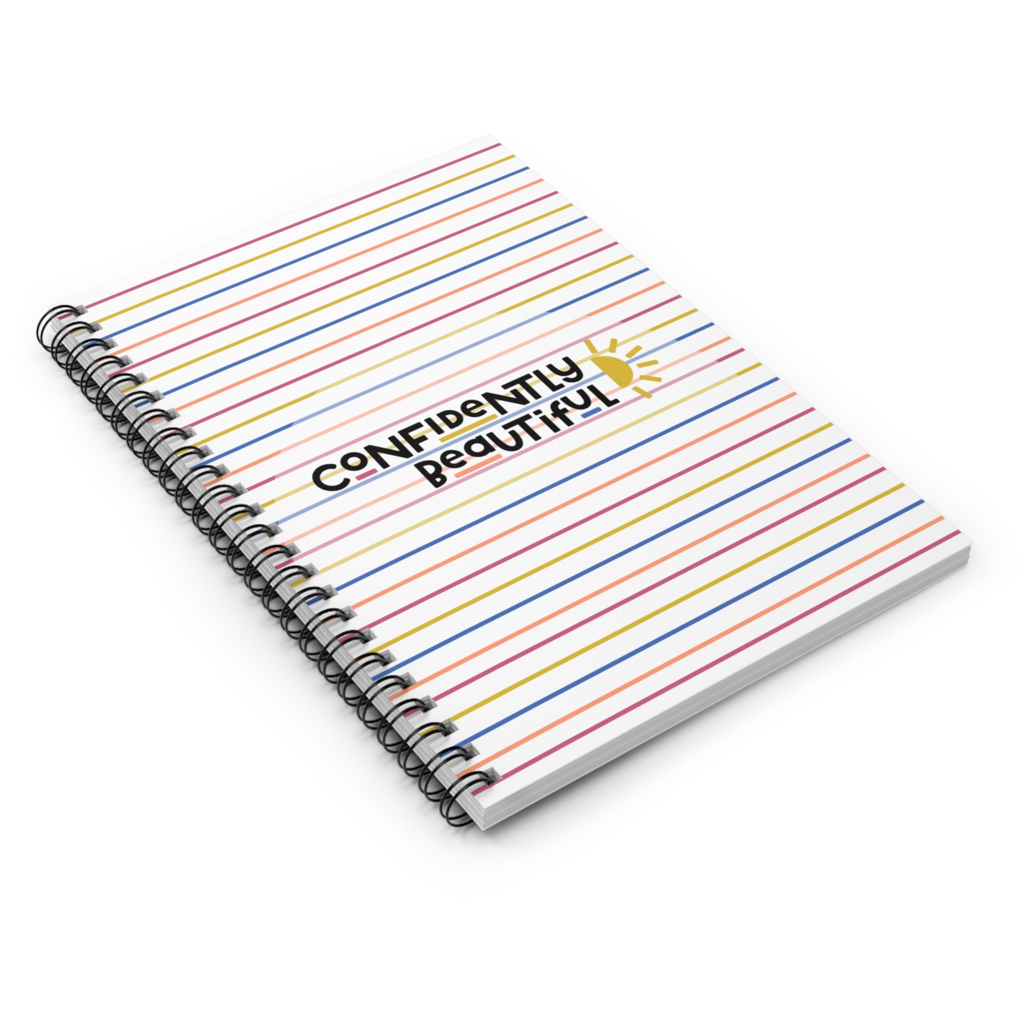 Confidently Beautiful Spiral Notebook