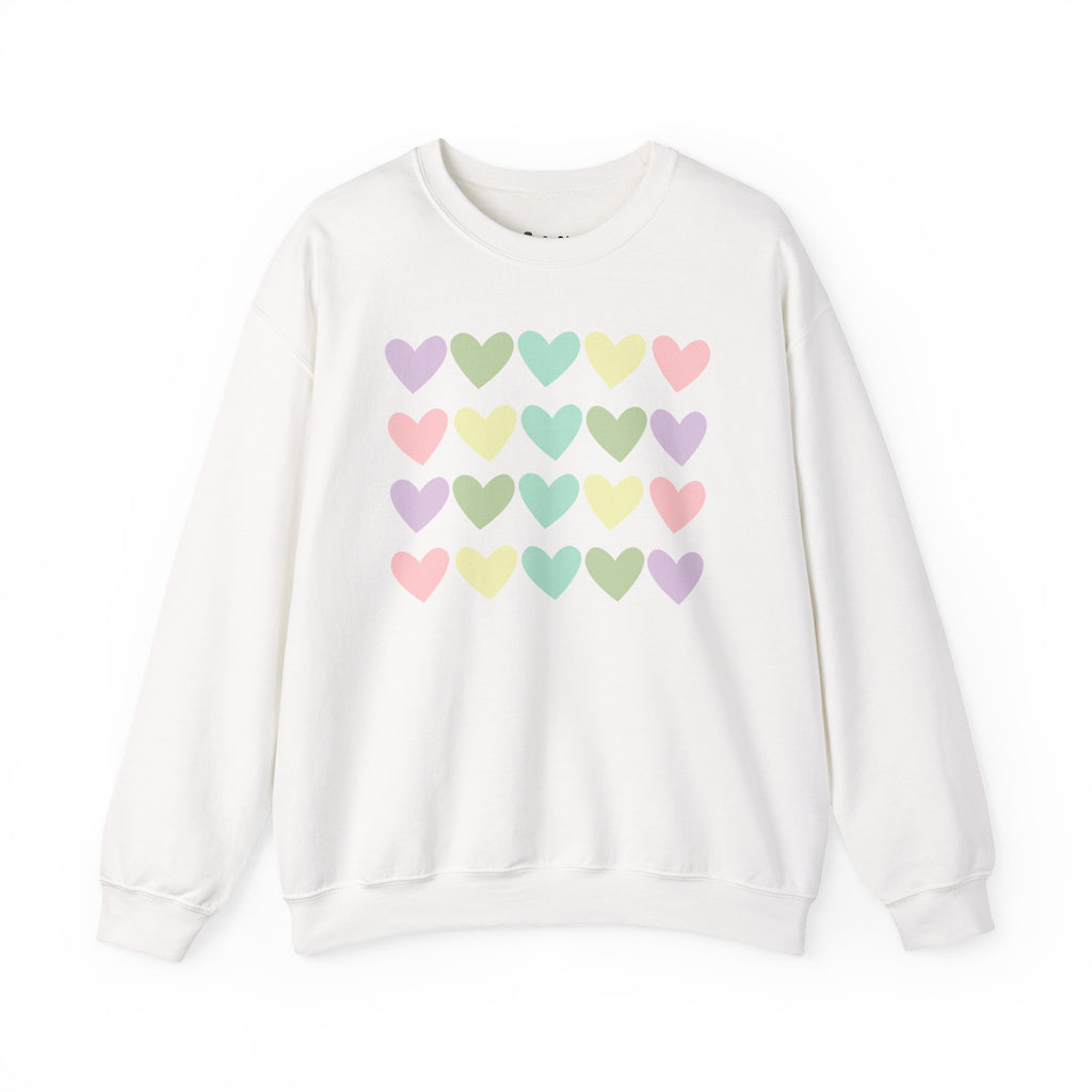 Pastel Hearts Sweatshirt