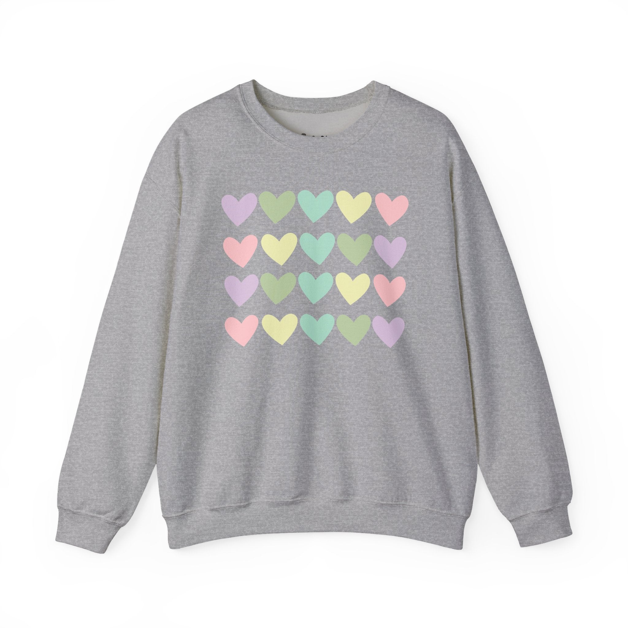 Pastel Hearts Sweatshirt
