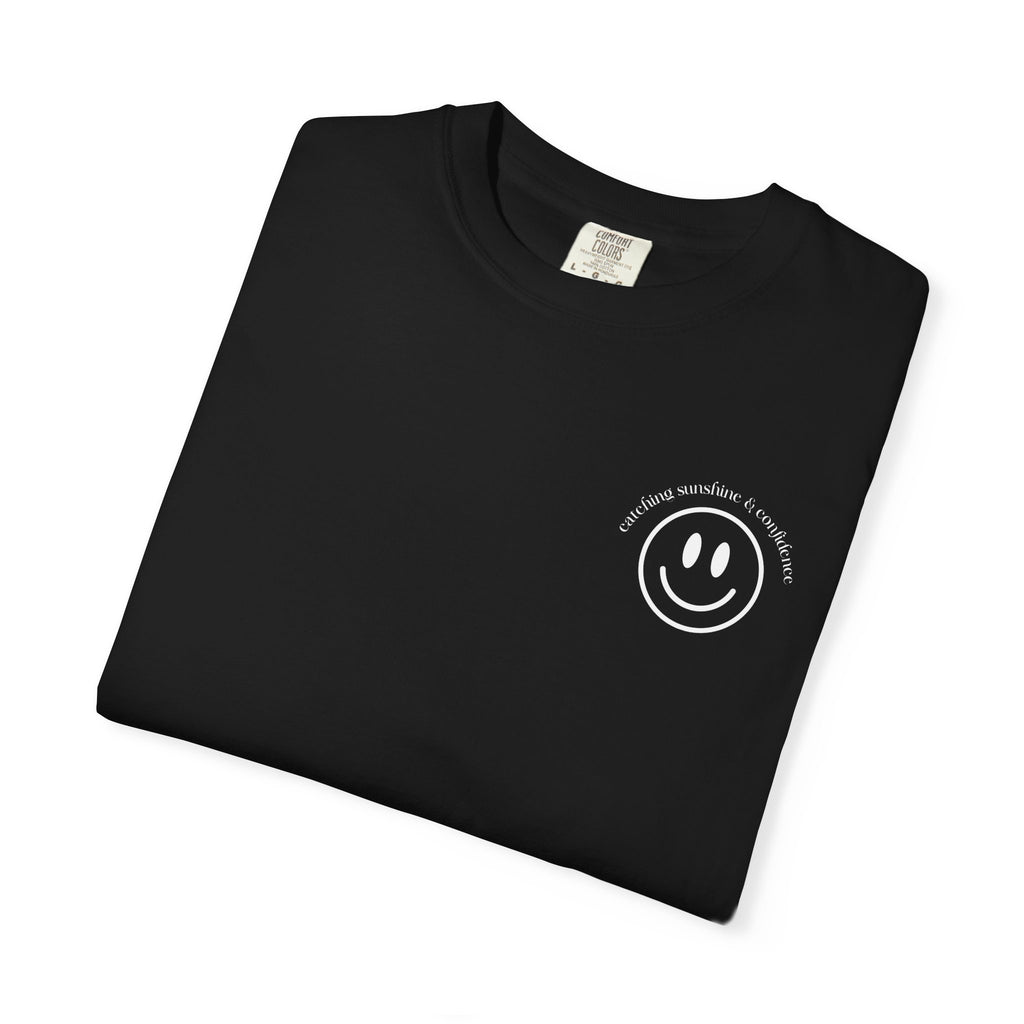 Catching Sunshine & Confidence Purple or Black Graphic Tee