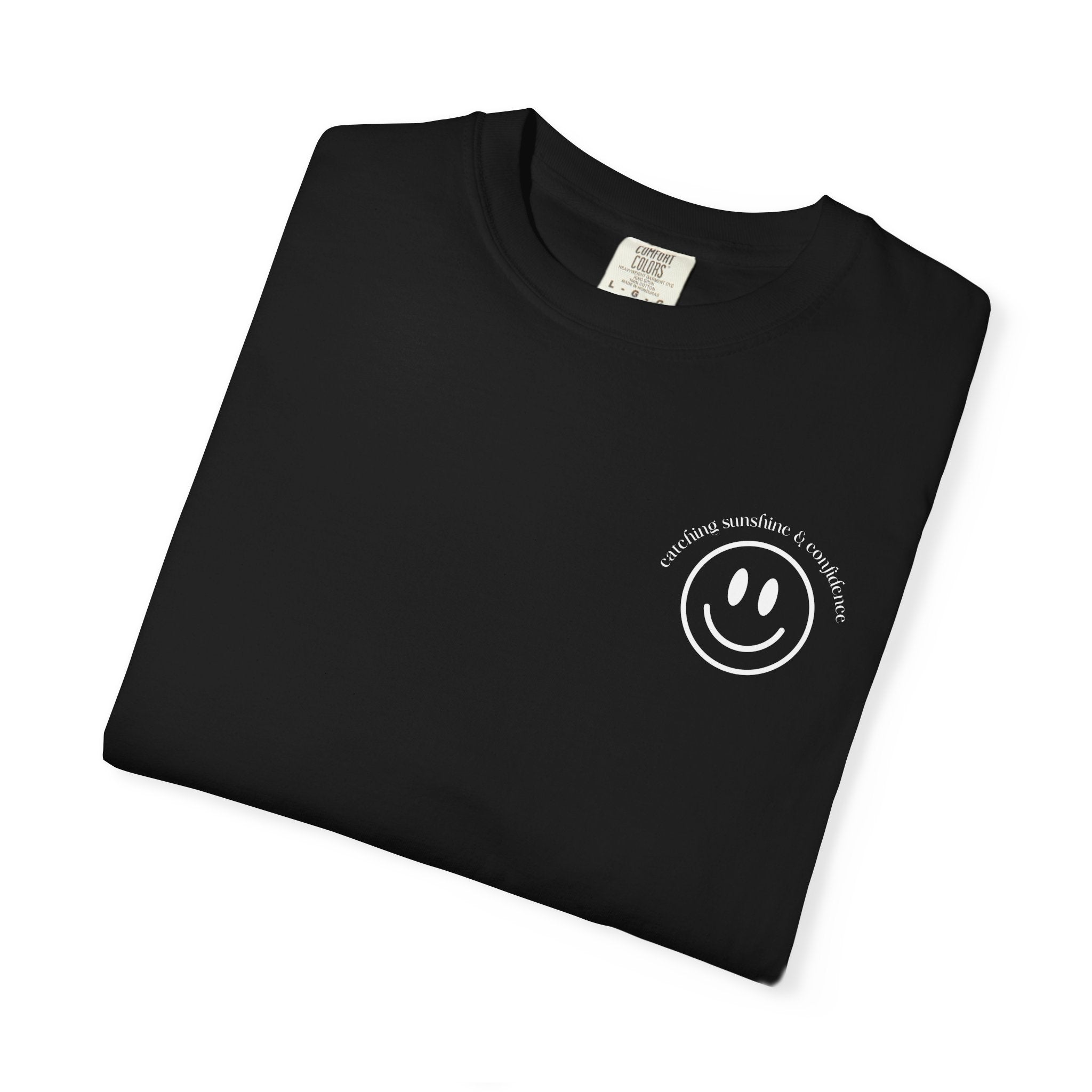 Catching Sunshine & Confidence Purple or Black Graphic Tee