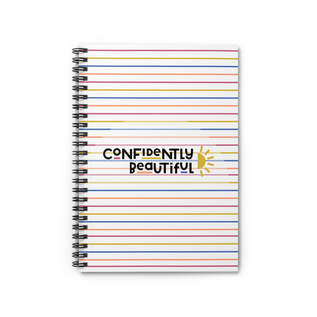 Confidently Beautiful Spiral Notebook