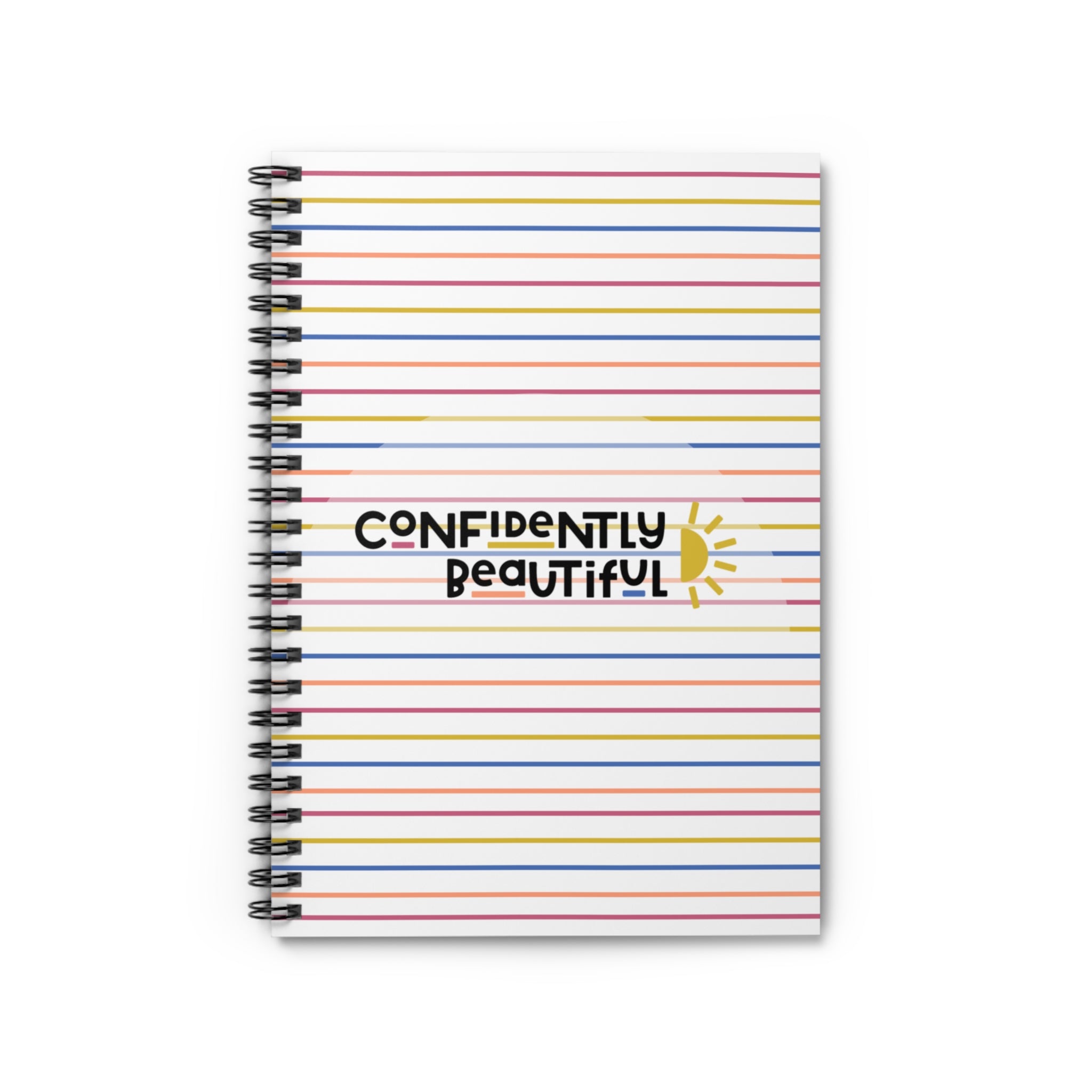 Confidently Beautiful Spiral Notebook