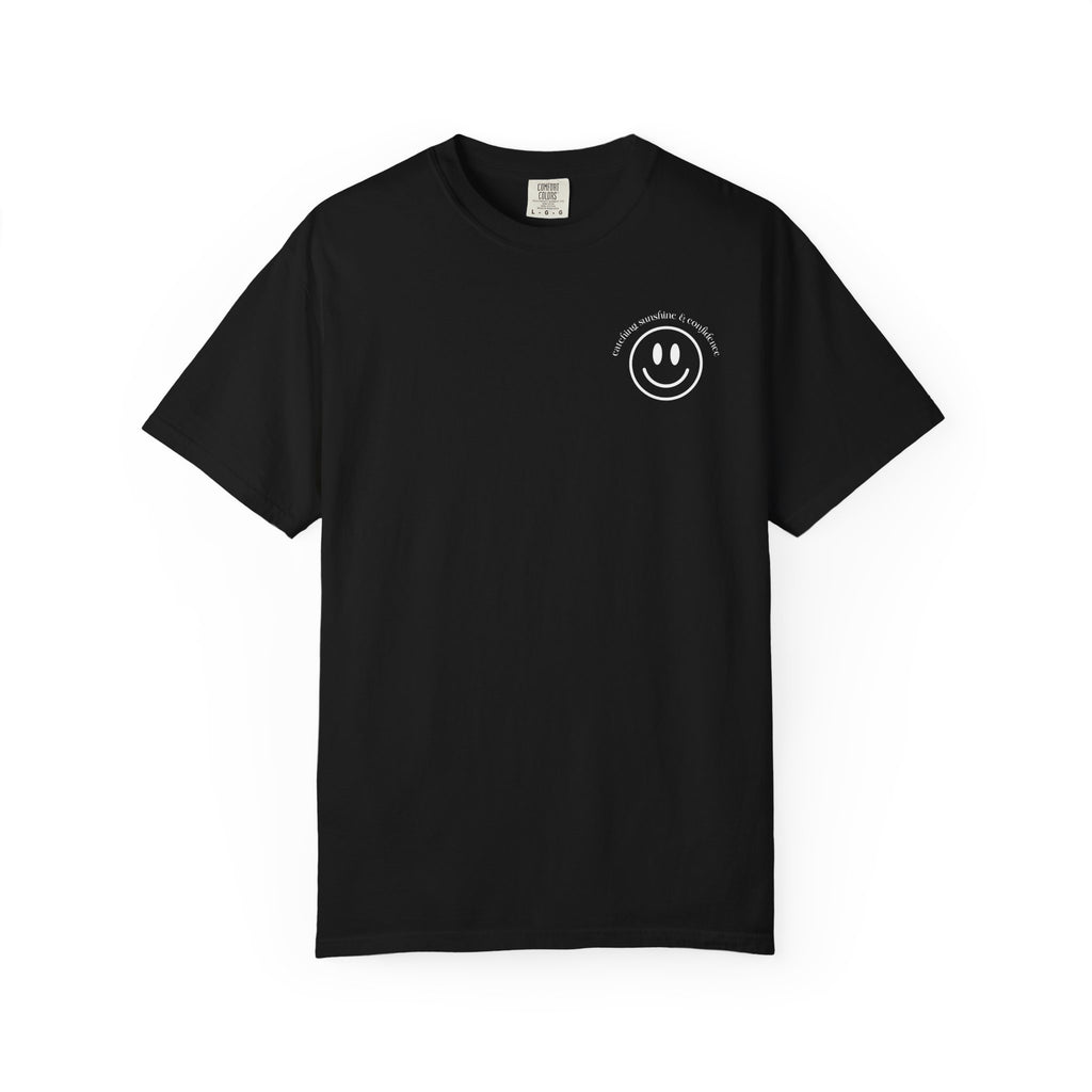 Catching Sunshine & Confidence Purple or Black Graphic Tee