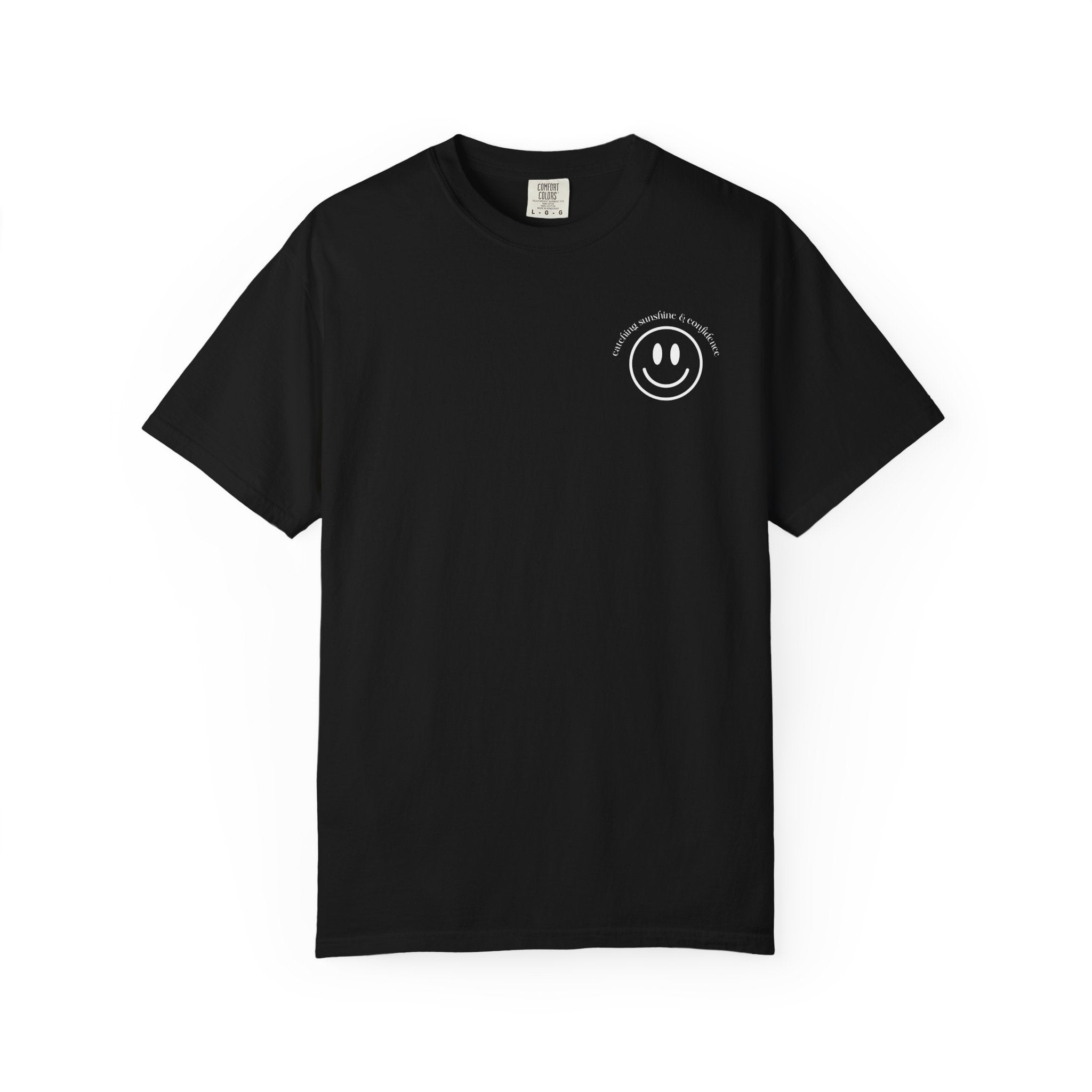 Catching Sunshine & Confidence Purple or Black Graphic Tee